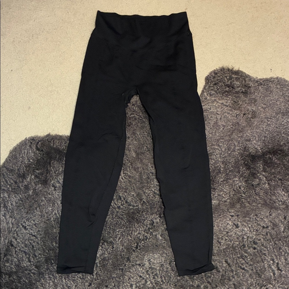 Black pink Leggings